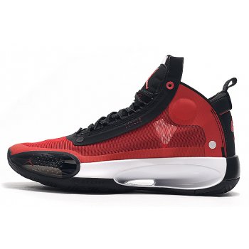 2019 Air Jordan 34 XXXIV Varsity Red Black-White Shoes